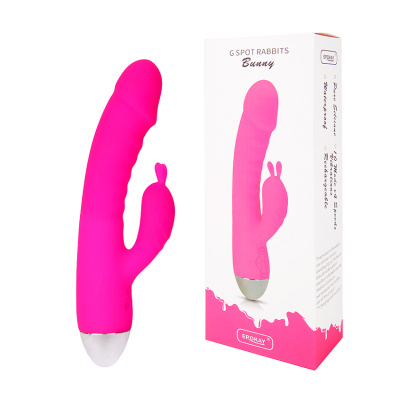 ВИБРОМАССАЖЁР L рабоче части 125 мм D 33 мм, 10 режимов вибрации, 4 варианта скорости, цвет розовый 