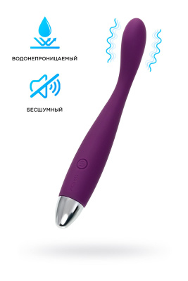 Вибратор Svakom Coco, силикон, фиолетовый, 18,2 см (УТ-00003277)