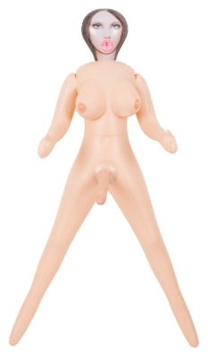 Кукла мальчик+девочка надувная Lusting TRANS (5328350000 ЭМ)