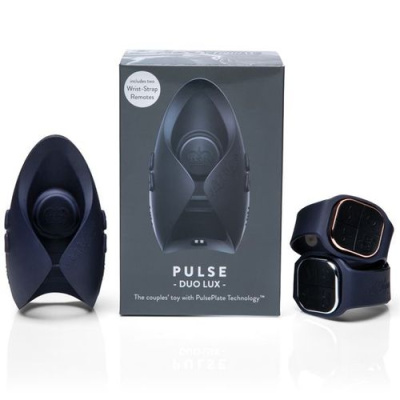 PULSE Duo Lux Инновационный мужской вибратор с 2 пультами ДУ для пар (HO19)