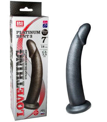 Насадка универсальная PLATINUM BENT 3, L 180 мм, D 35 мм цвет чёрный (137704)