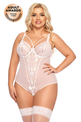 Боди SoftLine Collection Amanda, белый, XXL (0T-00016638)