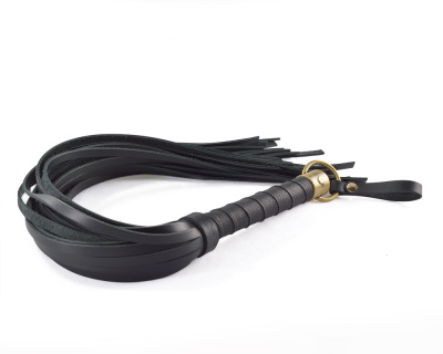 ПЛЕТЬ С КОЛЬЦОМ (кожа) (3026-1А)