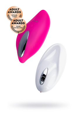 Клиторальный вибратор в трусики JOS RUMBA, силикон, розовый, 8,6 см (0T-00016168)