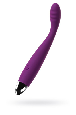 Вибратор для стимуляции точки G Svakom Cici, силикон, фиолетовый, 18,2 см (0T-00008949)